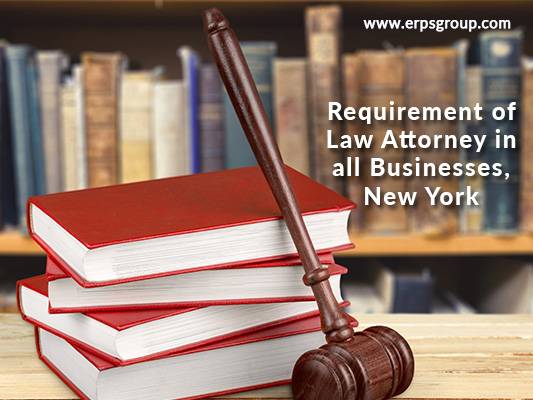 Requirement of Law Attorney in all Businesses NYC